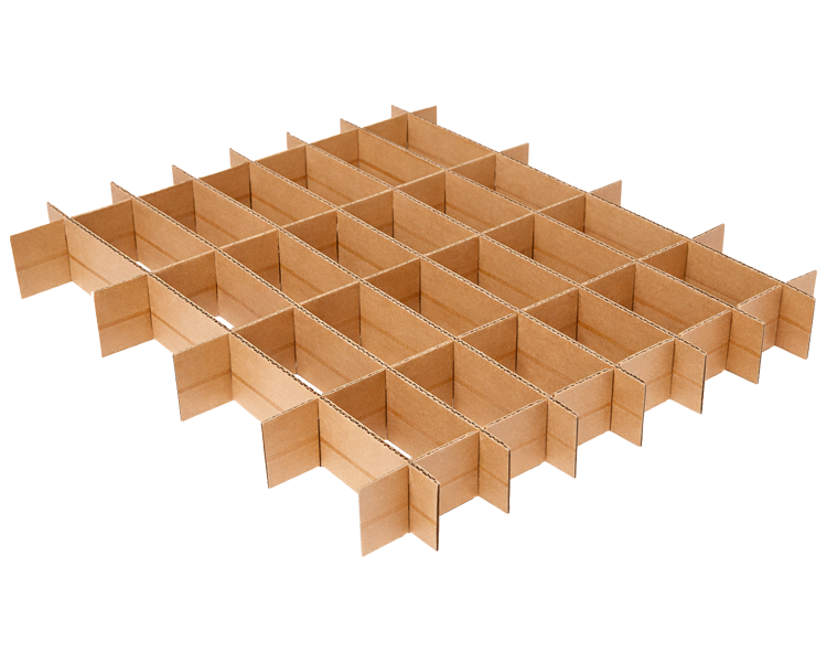 Produk partisi corrugated